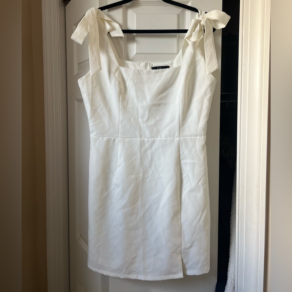 NWOT Lulus Your Sweetie white tie dress